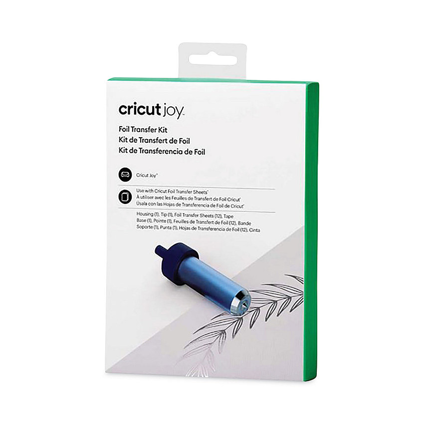 Cricut Joy Foil Transfer Kit, Transfer Housing Tool and Tip, 4 x 6 Foil Transfer Sheets (CCU2009056)