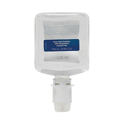 Georgia Pacific Professional enMotion Gen2 Moisturizing Foam Hand Sanitizer Dispenser Refill, 1,000 mL Bottle, Fragrance-Free, 2/Carton (GPC42338)