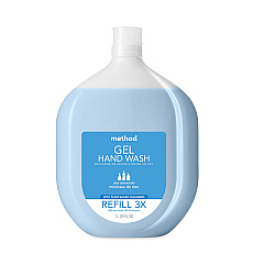Method Gel Hand Wash Refill Tub, Sea Minerals Scent, 34 oz (MTH328105)