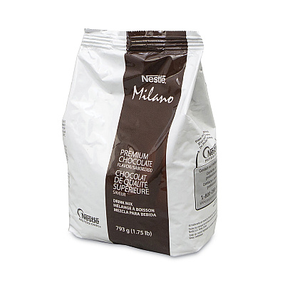 Nestl Milano Premium Chocolate Hot Cocoa Mix, 28 oz Packet, 4/Carton (NES416818)