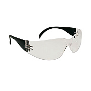 Bouton Zenon Z12 Rimless Indoor/Outdoor Optical Eyewear, Anti-Fog, Scratch-Resistant, Clear Lens, Black Temples (PID250010020)