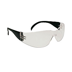 Bouton Zenon Z12 Rimless Indoor/Outdoor Optical Eyewear, Anti-Fog, Scratch-Resistant, Clear Lens, Black Temples (PID250010020)