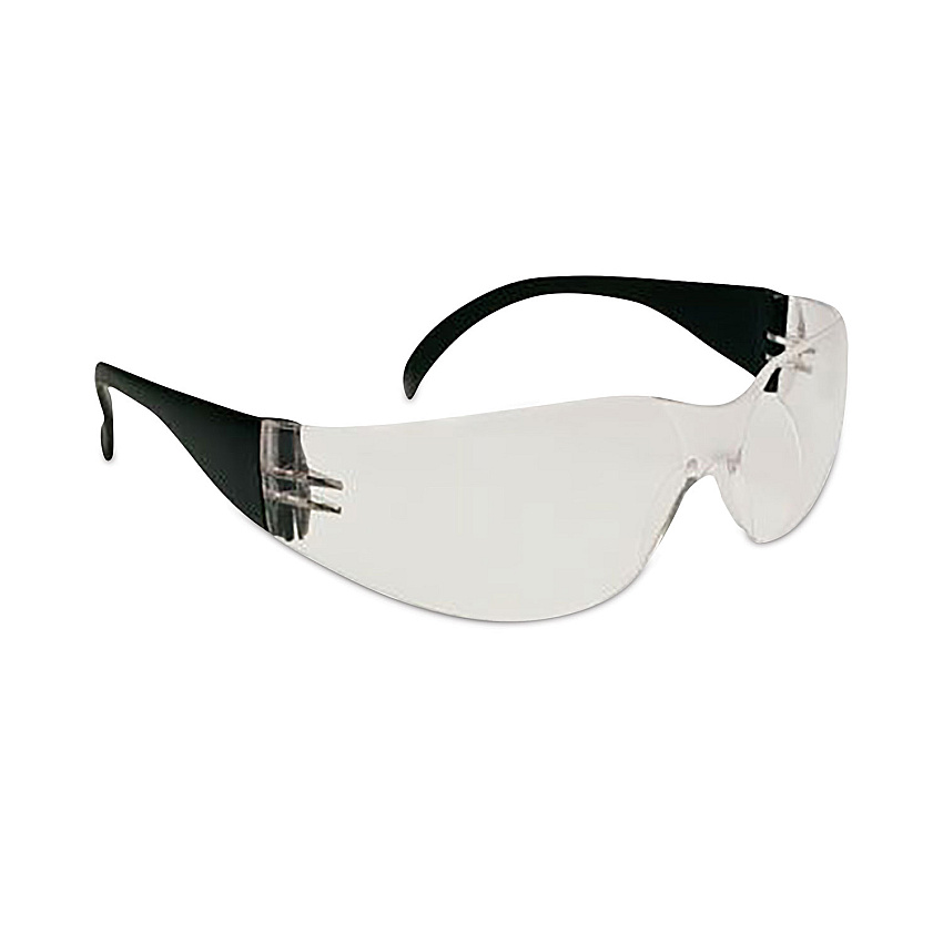 Bouton Zenon Z12 Rimless Indoor/Outdoor Optical Eyewear, Anti-Fog, Scratch-Resistant, Clear Lens, Black Temples (PID250010020)