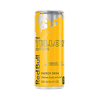 Red Bull The Yellow Edition Tropical Energy Drink, Tropical Punch, 8.4 oz Can, 24/Carton (RDBRBD28162)