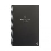 Rocketbook Fusion Smart Notebook, Seven Assorted Page Formats, Black Cover, (21) 8.8 x 6 Sheets (EVRFERCAFR)