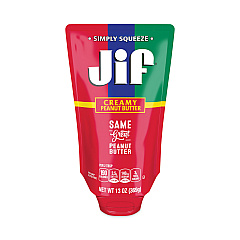 Jif Creamy Peanut Butter Pouch, 13 oz (SMUSMU24545)