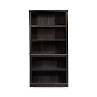 Sauder Select Collection Bookcase, Five-Shelf, 35.27w x 13.22d x 69.76h, Estate Black (SWC414235)