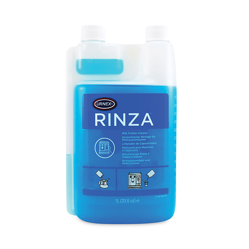 Urnex Rinza Milk Frother Cleaner, 33.6 oz Bottle (URNUBI60020)