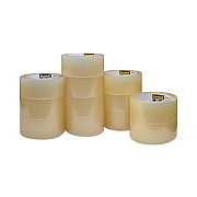 Scotch Greener Commercial Grade Packaging Tape, 3" Core, 1.88" x 54.6 yds, Clear, 12/Pack (MMM3750GCS12)