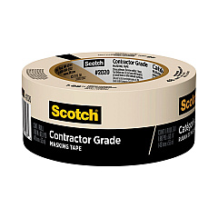 Scotch Commercial-Grade Masking Tape for Production Painting, 3" Core, 1.88" x 60 yds, Natural (MMM20202ABK)
