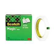 Scotch Magic Office Tape, 3" Core, 0.5" x 72 yds, Clear (MMM810122592)