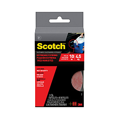 Scotch Extreme Fasteners, 1" x 4 ft, Clear, 2/Pack (MMMRF6740)