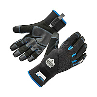 ergodyne ProFlex 818WP Thermal WP Gloves with Tena-Grip, Black, 2X-Large, Pair (EGO17386)