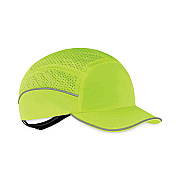 ergodyne Skullerz 8955 Lightweight Bump Cap Hat, Short Brim Lime (EGO23351)