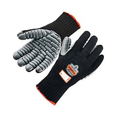 ergodyne ProFlex 9000 Lightweight Anti-Vibration Gloves, Black, Medium, Pair (EGO16453)