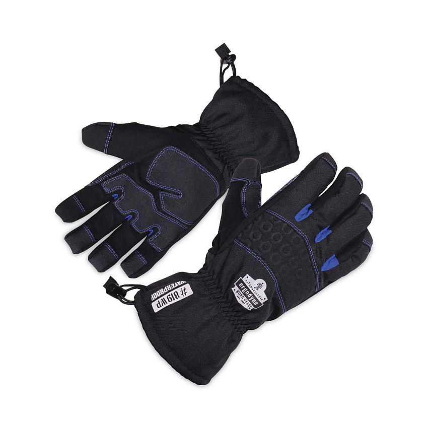 ergodyne ProFlex 819WP Extreme Thermal WP Gloves, Black, 2X-Large, Pair (EGO17616)