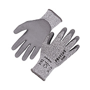 ergodyne ProFlex 7030 ANSI A3 PU Coated CR Gloves, Gray, Medium, 12 Pairs/Pack (EGO10453)