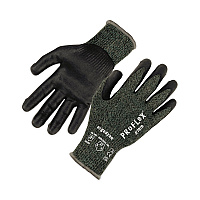 ergodyne ProFlex 7070 ANSI A7 Nitrile Coated CR Gloves, Green, Medium, 12 Pairs/Pack (EGO18033)