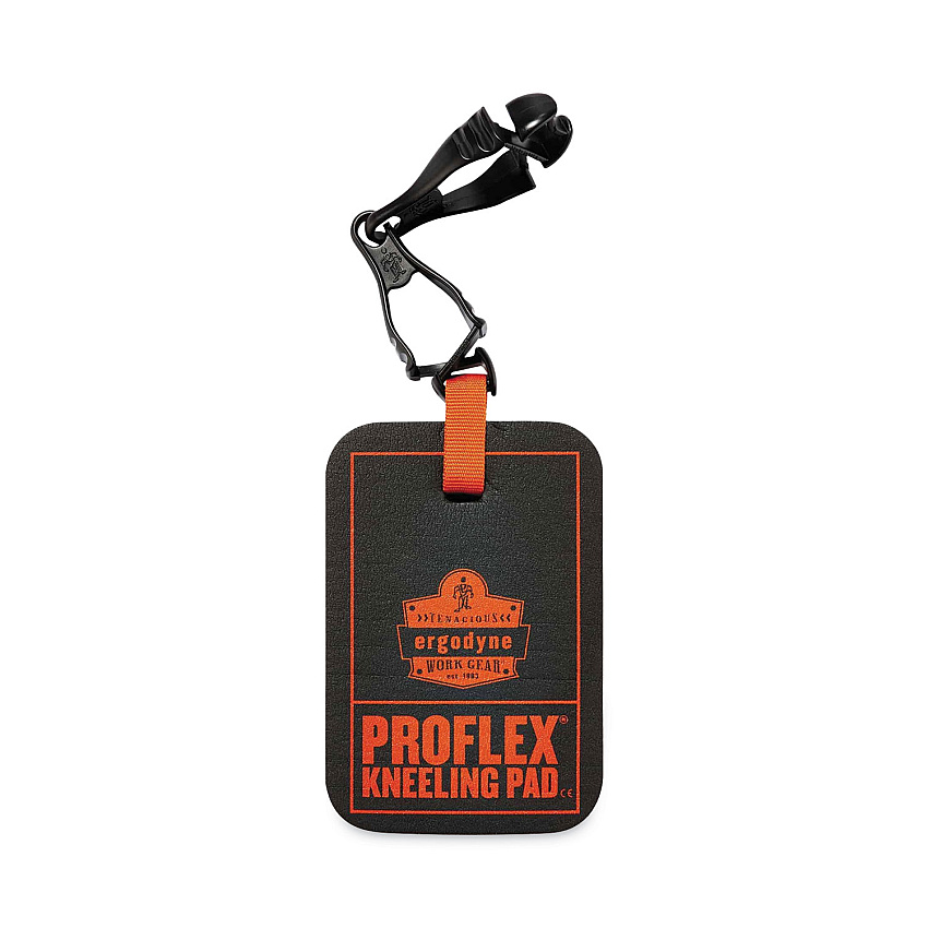 ergodyne ProFlex 365 Mini Foam Kneeling Pad, Grabber, 1", Mini, Black (EGO18465)