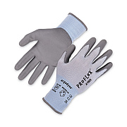 ergodyne ProFlex 7025 ANSI A2 PU Coated CR Gloves, Blue, X-Large, 12 Pairs/Pack (EGO10425)