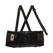 ergodyne ProFlex 100 Economy Spandex Back Support Brace, X-Large, 38" to 42" Waist, Black (EGO11385)