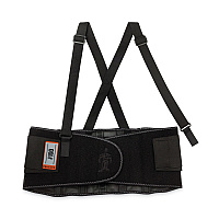 ergodyne ProFlex 100 Economy Spandex Back Support Brace, X-Large, 38" to 42" Waist, Black (EGO11385)