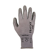 ergodyne ProFlex 7024 ANSI A2 PU Coated CR Gloves, Gray, Medium, Pair (EGO10403)