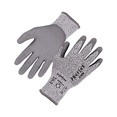 ergodyne ProFlex 7030 ANSI A3 PU Coated CR Gloves, Gray, 2X-Large, 12 Pairs/Pack (EGO10456)