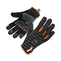 ergodyne ProFlex 810 Reinforced Utility Gloves, Black, Small, Pair (EGO17222)