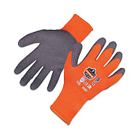 ergodyne ProFlex 7401 Coated Lightweight Winter Gloves, Orange, Large, 144 Pairs (EGO17894)