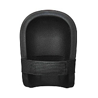 ergodyne ProFlex 200 Light Duty Knee Pads, Short Cap, Buckle Closure, One Size Fits Most, Black, Pair (EGO18200)