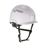 ergodyne Skullerz 8975 Class C Safety Helmet, 6-Point Ratchet Suspension, White (EGO60204)