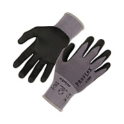 ergodyne ProFlex 7000 Nitrile-Coated Gloves Microfoam Palm, Gray, Small, 12 Pairs/Pack (EGO10362)