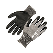 ergodyne ProFlex 7072 ANSI A7 Nitrile-Coated CR Gloves, Gray, 2X-Large, Pair (EGO10316)