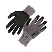 ergodyne ProFlex 7000 Nitrile-Coated Gloves Microfoam Palm, Gray, Large, Pair (EGO10374)
