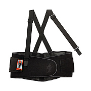 ergodyne ProFlex 1400UN Universal Size Back Support Brace, One Size Fits All, 25" to 58" Waist, Black (EGO11400)