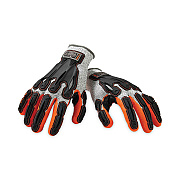 ergodyne ProFlex 922CR Nitrile Coated Cut-Resistant Gloves, Gray, X-Large, Pair (EGO17095)