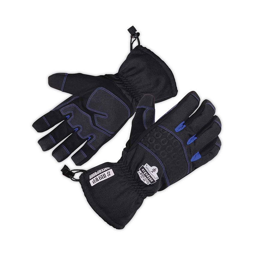 ergodyne ProFlex 819WP Extreme Thermal WP Gloves, Black, Large, Pair (EGO17614)