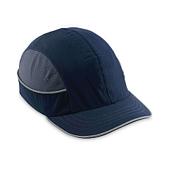 ergodyne Skullerz 8950XL XL Bump Cap Hat, Short Brim, Navy (EGO23347)