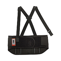 ergodyne ProFlex 1600 Standard Elastic Back Support Brace, Medium, 30" to 34" Waist, Black (EGO11103)