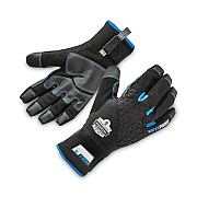 ergodyne ProFlex 818WP Thermal WP Gloves with Tena-Grip, Black Small, Pair (EGO17382)