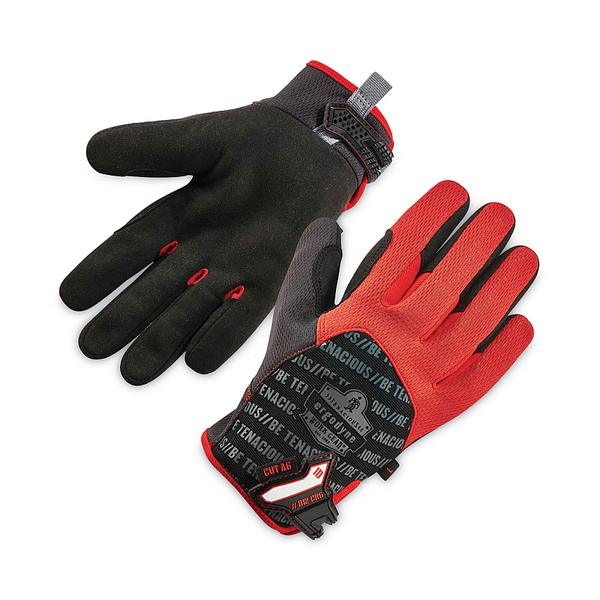 ergodyne ProFlex 812CR6 ANSI A6 Utility and CR Gloves, Black, 2X-Large Pair (EGO17926)