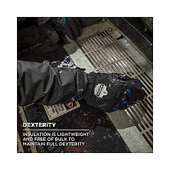 ergodyne ProFlex 814 Thermal Utility Gloves, Black, X-Large, Pair (EGO17335)