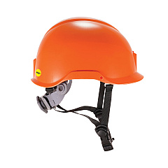 ergodyne Skullerz 8974-MIPS Class E Safety Helmet with MIPS Elevate Ratchet Suspension, Orange (EGO60255)