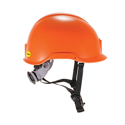 ergodyne Skullerz 8974-MIPS Class E Safety Helmet with MIPS Elevate Ratchet Suspension, Orange (EGO60255)