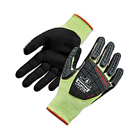 ergodyne ProFlex 7141 ANSI A4 DIR Nitrile-Coated CR Gloves, Lime, Medium, Pair (EGO17913)
