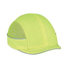ergodyne Skullerz 8950 Bump Cap Hat, Micro Brim, Lime (EGO23331)