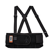 ergodyne ProFlex 1625 Elastic Back Support Brace, X-Large, 38" to 42" Waist, Black (EGO11115)