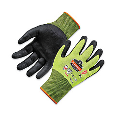 ergodyne ProFlex 7022 ANSI A2 Coated CR Gloves DSX, Lime, Large, 144 Pairs/Pack (EGO17874)