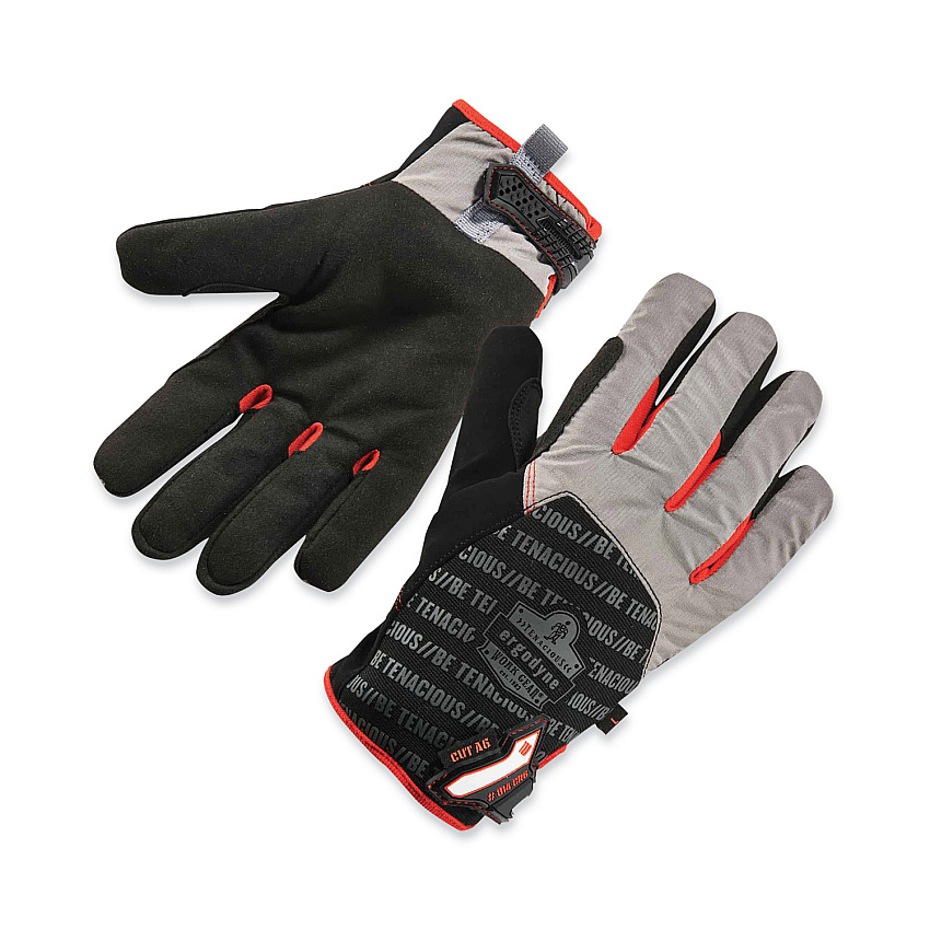 ergodyne ProFlex 814CR6 Thermal Utility and CR Gloves, Black, Small, Pair (EGO17212)